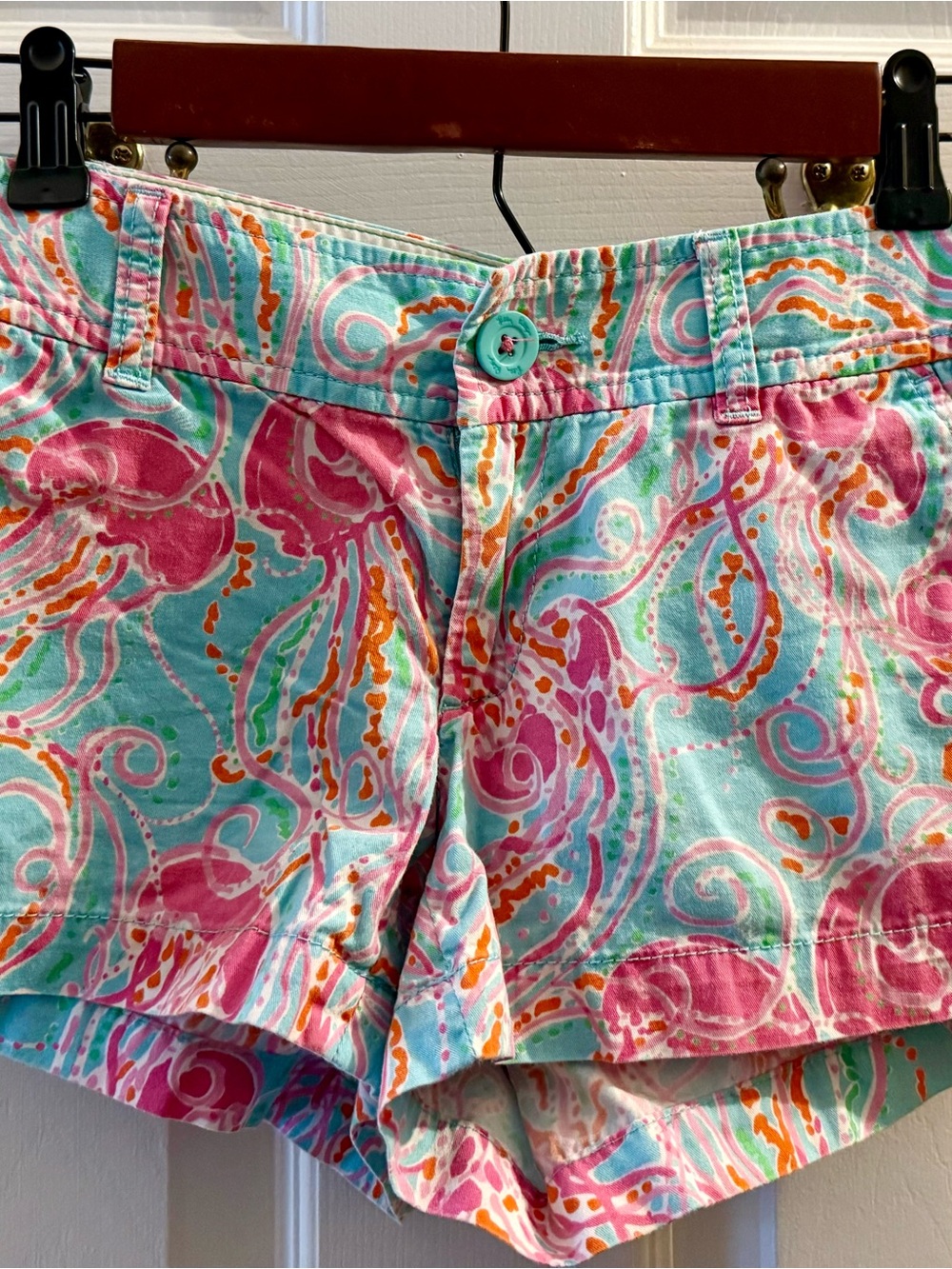 Lilly Pulitzer The Walsh Shorts Jellies Be Jammin Jellyfish Print